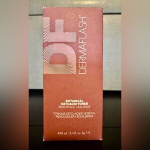 DERMAFLASH BOTANICAL KETOACID TONER Non-Irritating Daily Exfoliator bran…